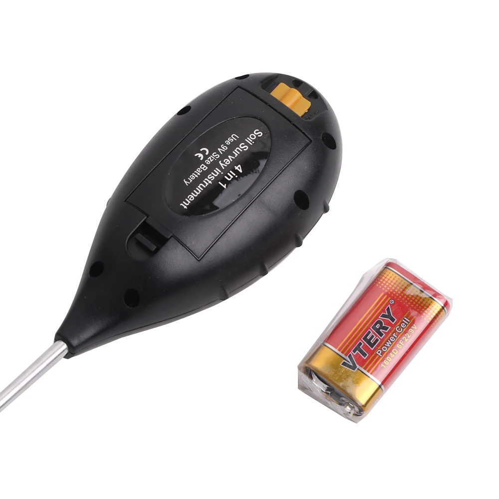 China Factory Wholesale Soil 4 in 1 Digital pH Meters Portable Pen Type pH Sensor pH Tester for Flower Gardening Cultivation