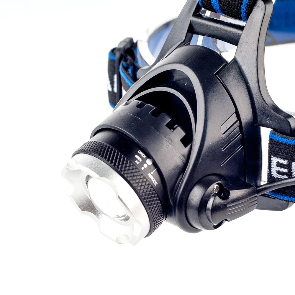 Manufacturer Supply Bright light T6 High power Aluminum alloy charging LED Headlamp