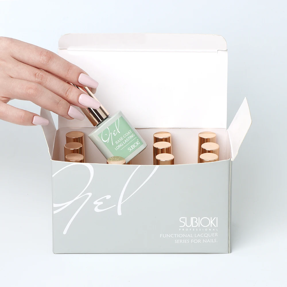 Professional factory  custom band high shine gel top coat gel polish base and top coat