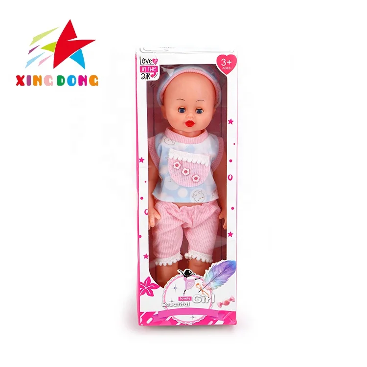 Wholesale Educational 16inch Mini Size Rubber Lovely Realistic Baby Reborn Doll for Kids