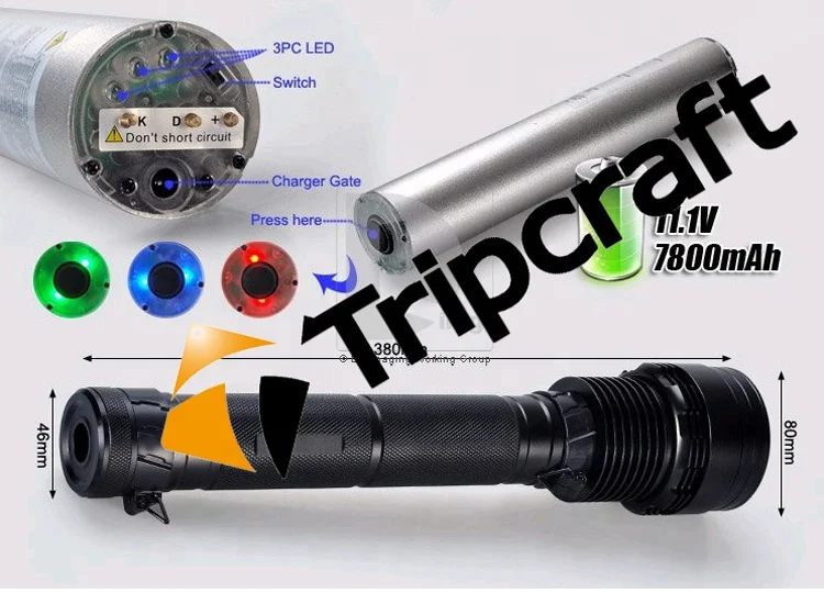 2019 High powerful 85w torch light xenon flashlight for hunting searching police lighting car accessories