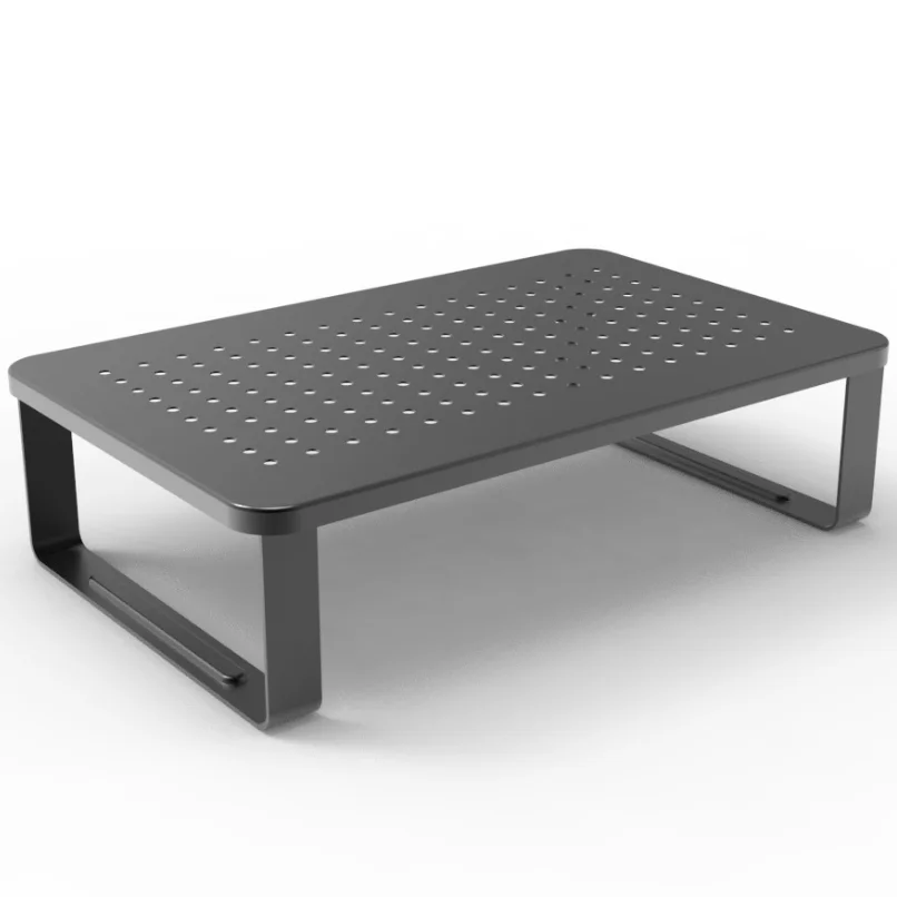 Home Office Monitor Stand Laptop Stand for Desk Height Adjustable Drawer Computer Stand Cellphone Holder Studio Monitor Riser