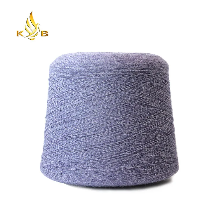 Long hair acrylic core spun yarn for knitting 2/52NM