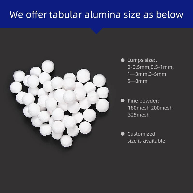 Industrial High Alumina Al2O3 High Alumina Ceramic Ball 99 Fire Brick Tabular Alumina Ball