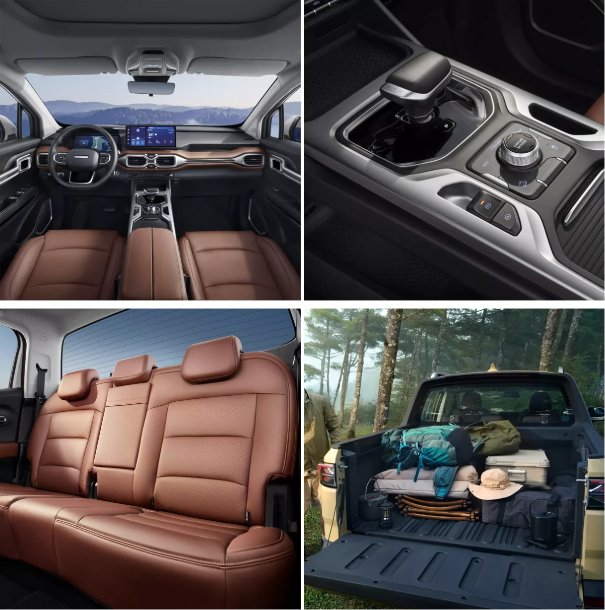 In Stock 2023 Chinese Geely Radar Rd6 632Km Electric Pickup Truck Truck Camper Used Car