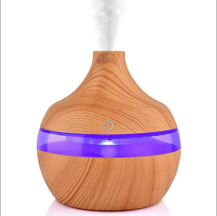 
Led Night Lamp 300ml Mini Humidifier Cool Misting Car Aroma Diffuser Aromatherapy Essential Oil Diffuser For Car 