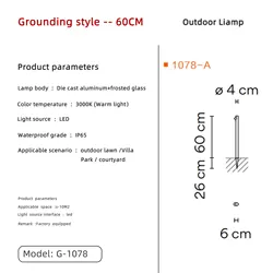 High Quality Custom Warm White Wall Mounted Modern Corner Standing Garden 2w Led Floor Lamp