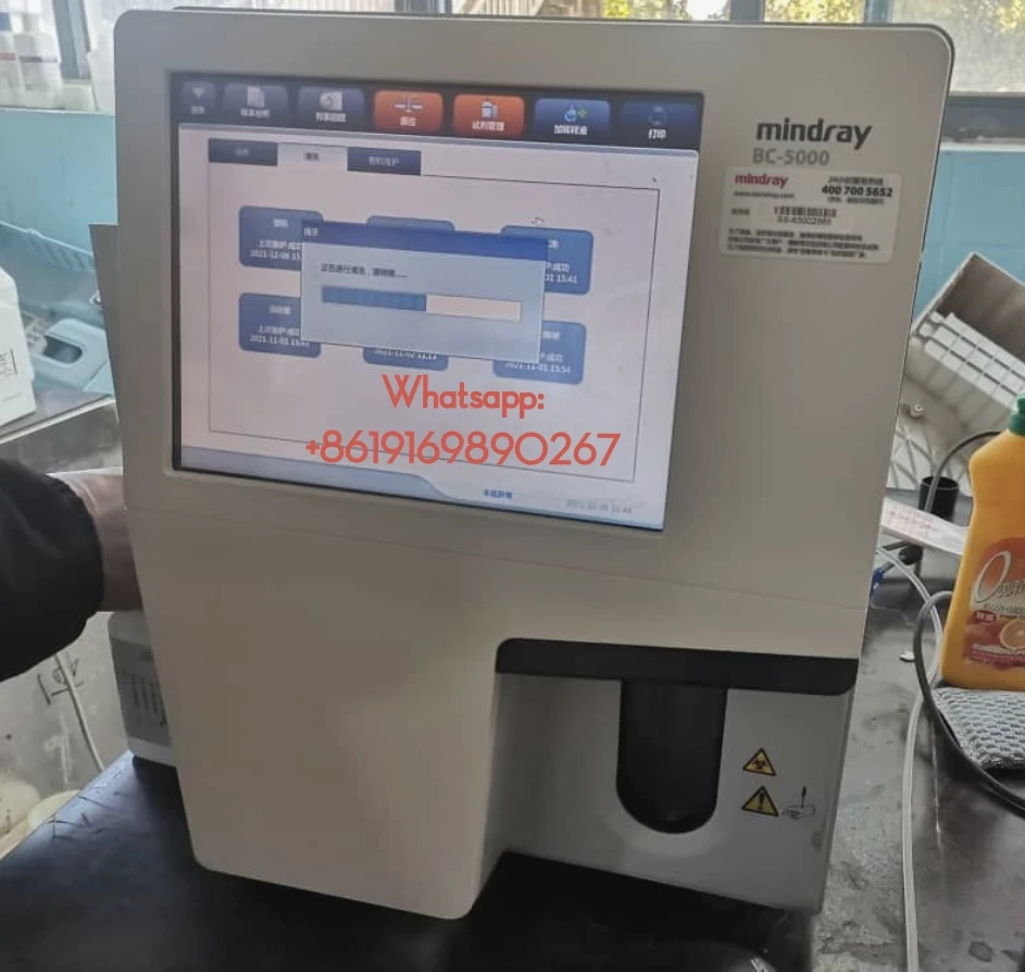 Mindray BC5000,Refurished 5-part hematology analyzer,secondhand Laboratory equipment,in good condition and have warranty.