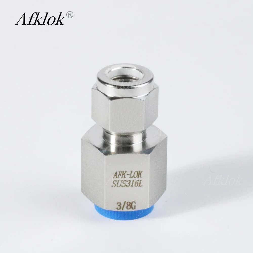 Top Sales High Quality 3/8in Ferrule x 3/8in G Female Stainless Steel 316 Forged Pipe Fittings 3000psi Tube Compression Fittings