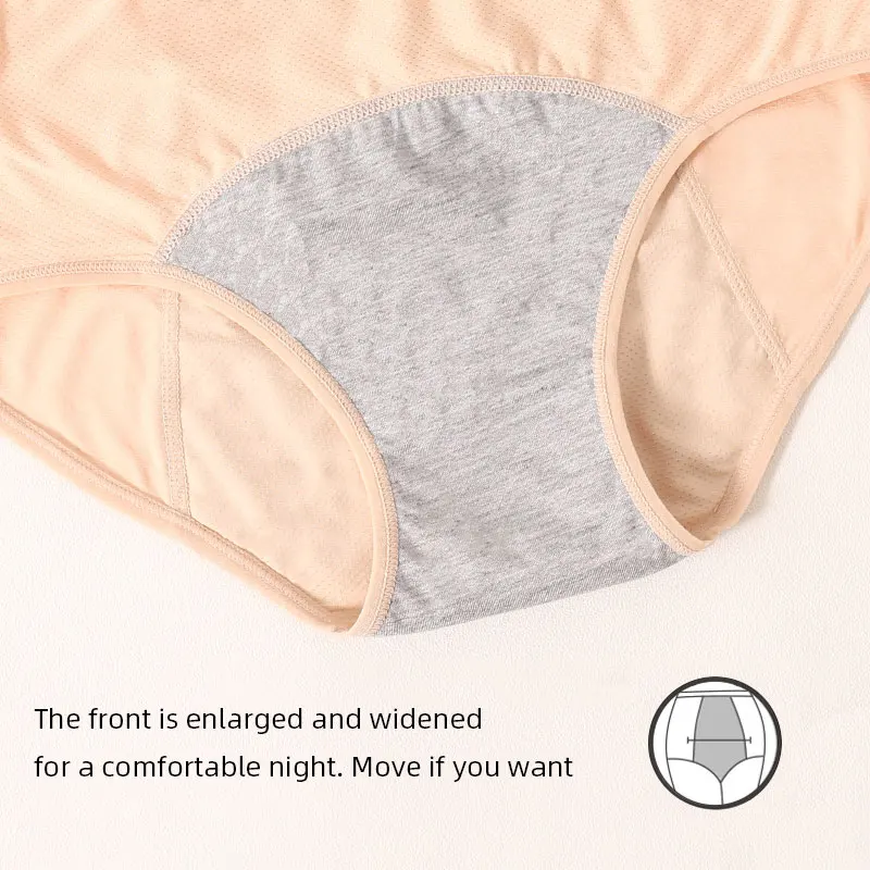 Organic Wholesale Custom Absorbent Leak Proof Underwear Menstrual girls Leakproof Period Panties for women