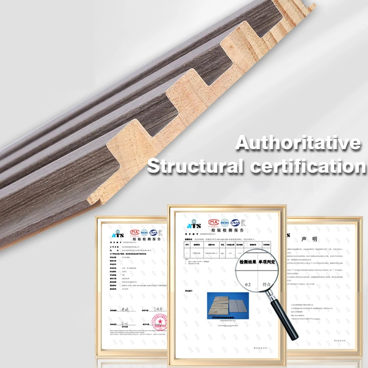 Wood Slat Panel 3D Pet Wood Design Tv Restaurant Kitchen Clip Curved Solid Wood Pvc Fluted Inside Inlay Concave PVC Wall Panel