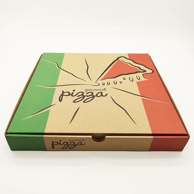 Wholesale 33 35 Cm 30 40 9 Inch Burger Package Carton Supplier Custom Design Printed Packing Bulk Cheap Pizza Boxes With Logo