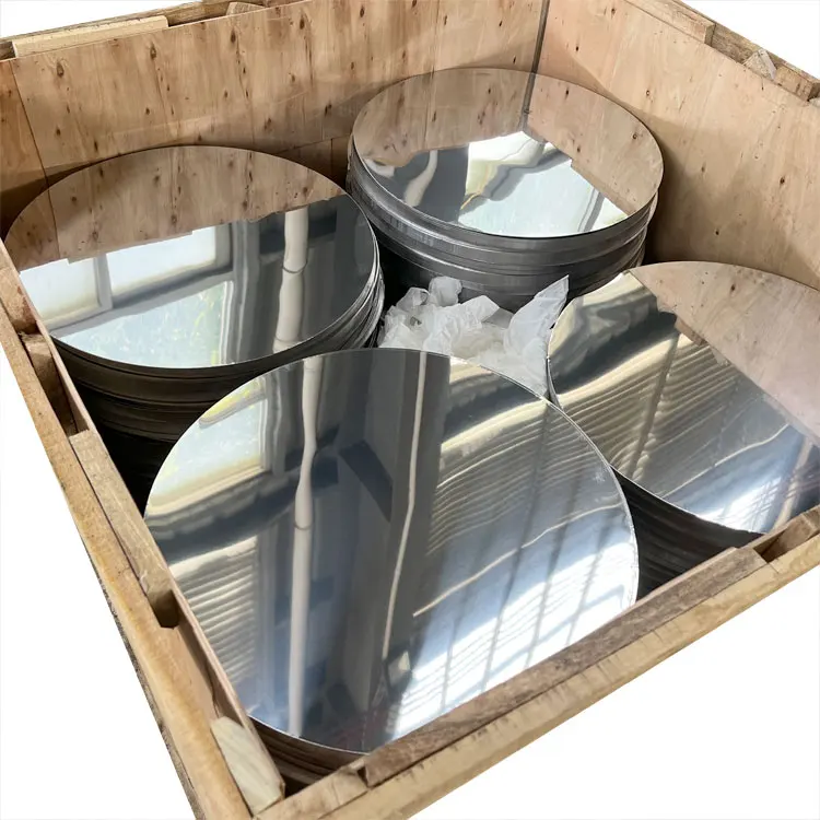 china foshan deep drawing stainless steel circle metal circular plate 430 410 2b cold rolled stainless steel circle