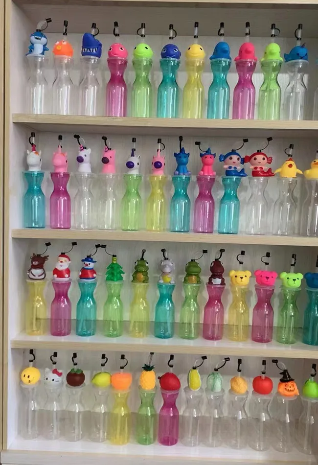 Wholesale  hot saling new style popular novelty toy head plastic drinking twisted yard slush cups