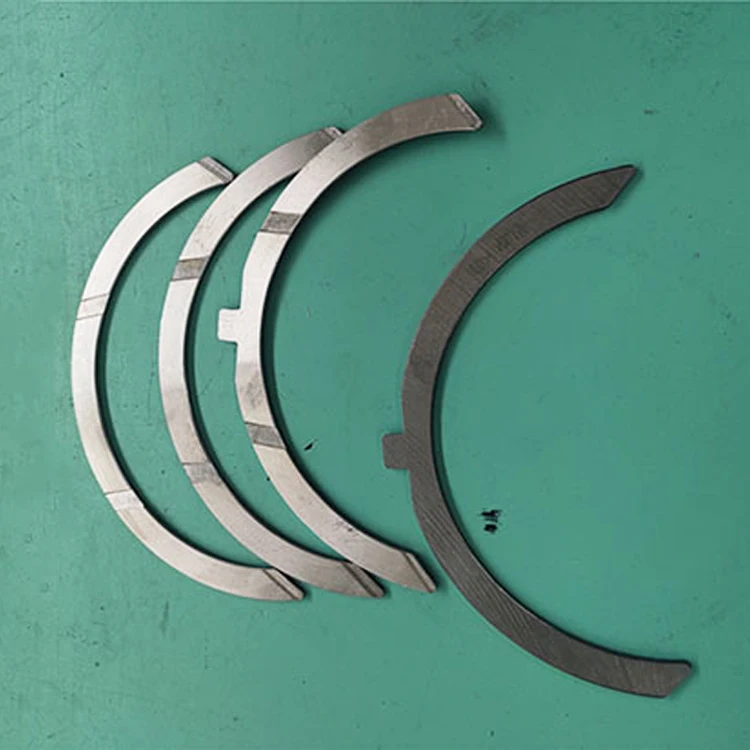 SINOTRUK HOWO 336 6x4 dump truck engine spare parts, Crankshaft Thrust Bearings VG1034010176 Thrust Plate Pads, Thrust Shoes