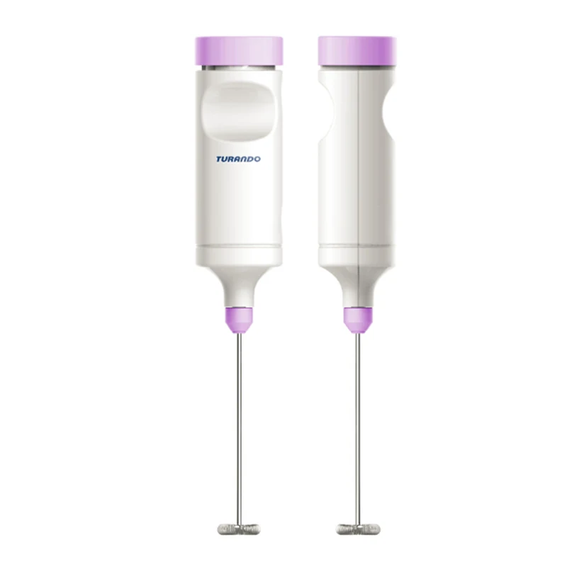 milk frother battery powered milk frother aeroccino i-self standing handheld electric milk frother