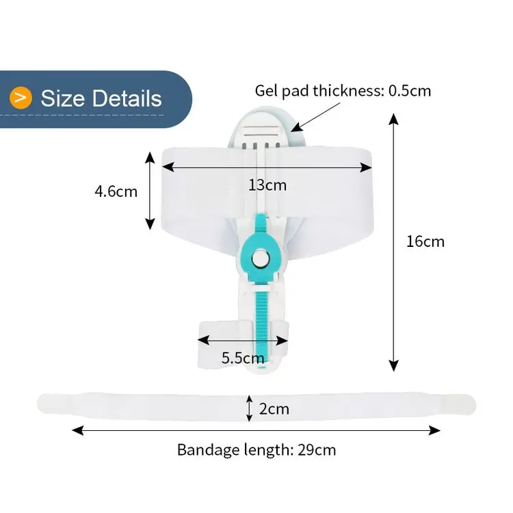 New Arrival Adjustable Big Toe Splint Foot Bone Product Hallux Valgus For Bunions Bunion Correcto Knob Double Correction