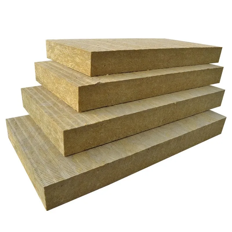 Fire resistant rock wool panel insulation materials board rock wool sandwich panels insulation plant mineral wool