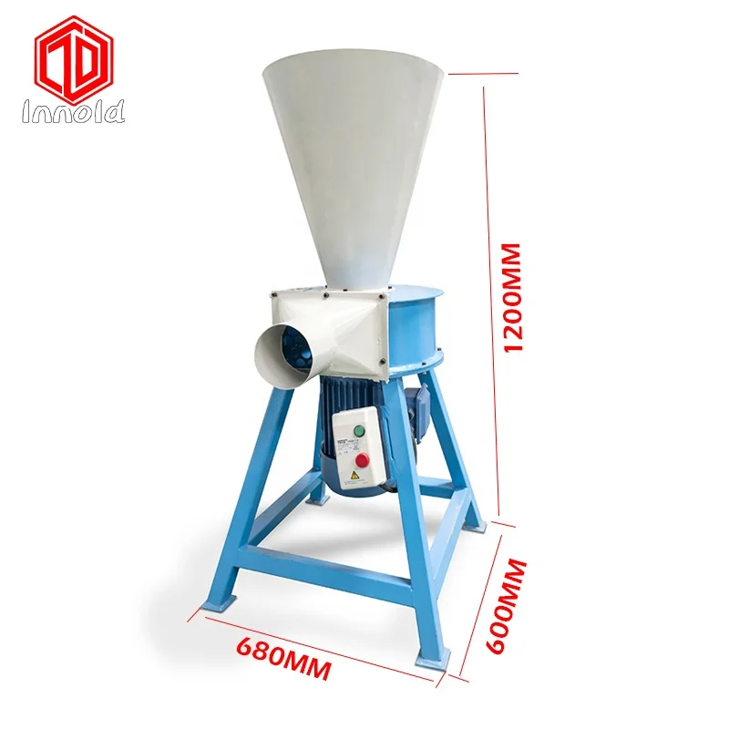 Plastic Shredder Grinder  Bumper Plastic Crusher Dual Low Noise Slow Plastic Crusher 4KW