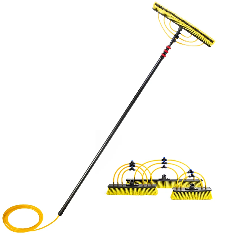 3k Carbon Fiber Water Fed Pole For Window Cleaning Brush For Telescopic Rod Cleaning Equipment