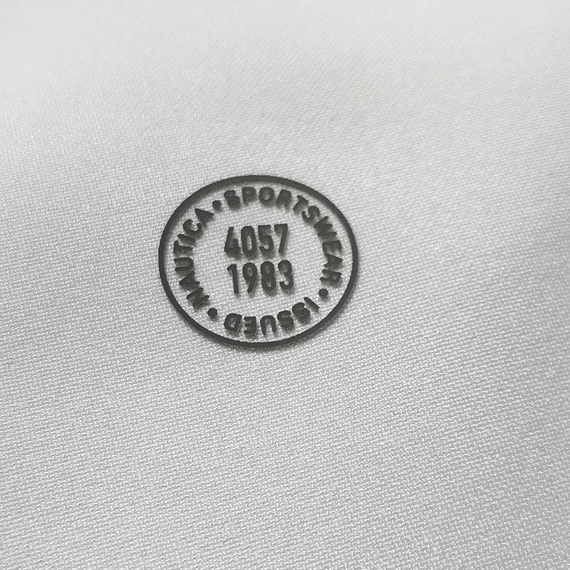 Custom Silicone Sticker With 3m Glue 3d Mold Label Flat Rubber Heat Transfer For Shirt New Fashion Tpu Labels For Clothing