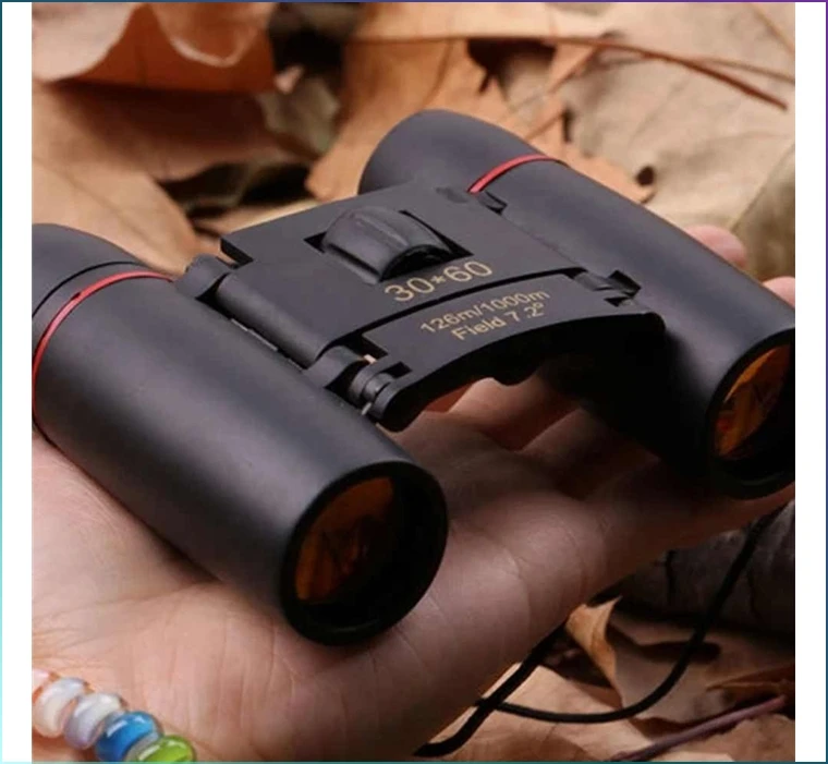 Mini Binoculars Thermal Monocular Foldable Zoom Telescope High-Power Scope Camping Hiking Outdoor Travel Night Vision Goggles