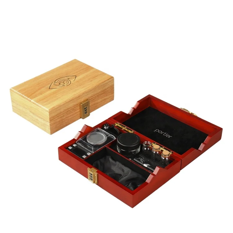 Оптовая Продажа с фабрики, роскошный многоразовый деревянный флакон для духов, эфирного масла, косметическая упаковочная коробка