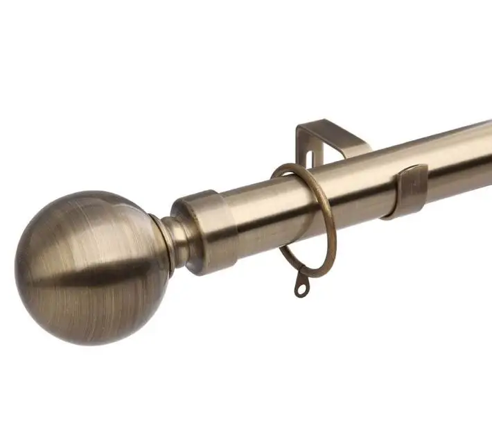 Antique lamp shape 28mm curtain finials