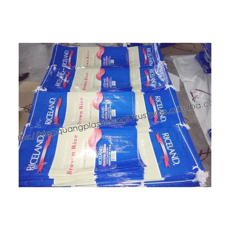 BOPP Laminated pp Woven Bag/ Block Bottom Easy Open Top Bag