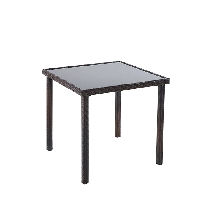 Hot Selling Rattan Outdoor Furniture Space Saving Garden Sets Patio 5 PCS Table and Chair Set Garden Furniture