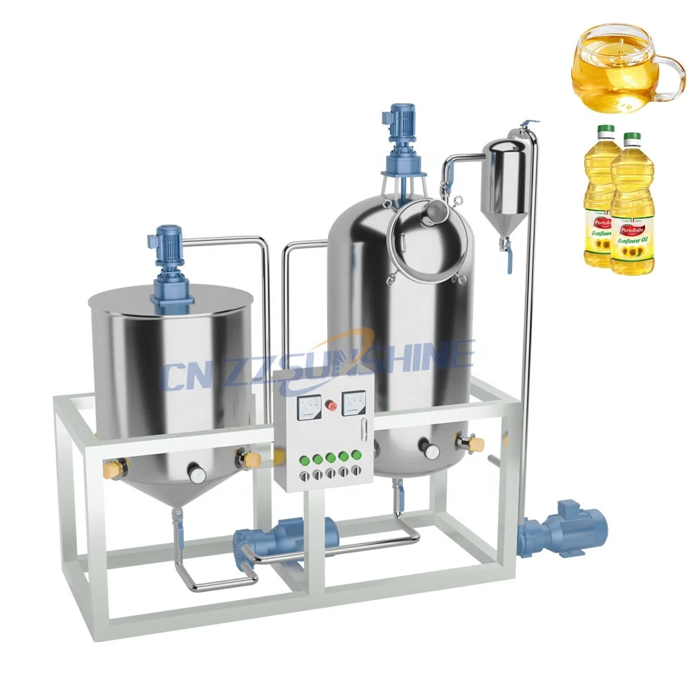 Cold Press Vacuum System Refinery Machine/Economic Sunflower Oil Refine Equipment/Labor Saving Automatic Oil Extraction
