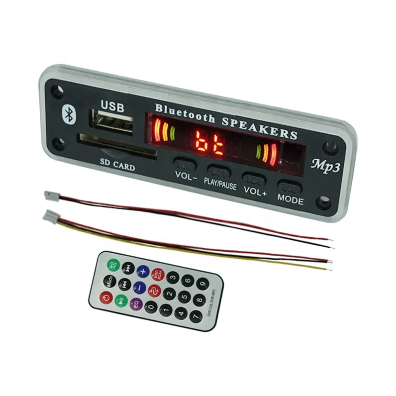 USB SD MP3 Player FM Radio Kit