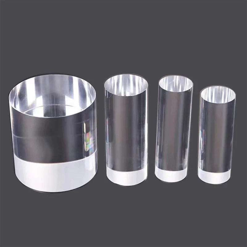 Clear Acrylic Round Rod Lucite Block Stick 2mm 3mm 4mm 5mm 6mm 8mm 10mm 12mm 15mm 18mm 20mm 25mm 30mm 35mm 40mm 45mm 50mm 60mm