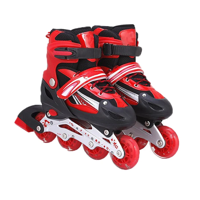 Hot Sale Popular Flashing Children Boys Girls Skate Shoes Inline Roller Skates For Kids