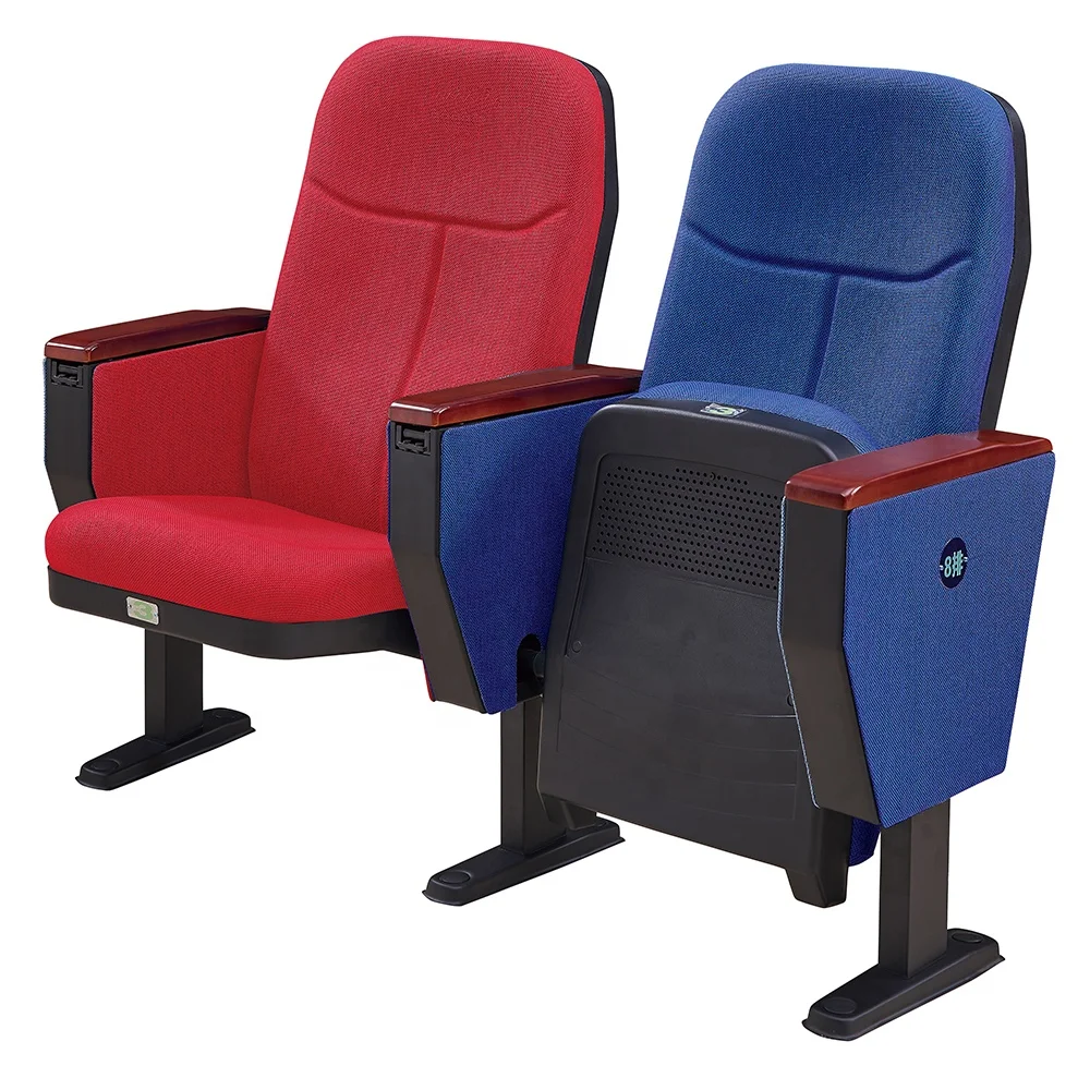 School Furniture Factory Price Plastic Folding Seat Church Armchairs Conference Hall Theater Auditorium Church Chair Theater Seat