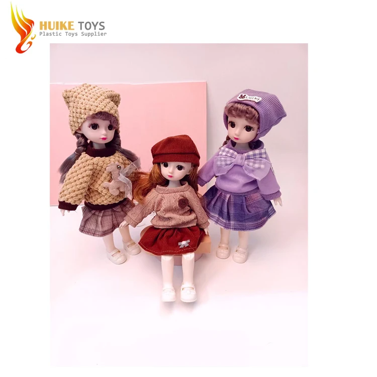 2025 Fashion Doll 11.5 Inches Doll Girls Plastic Slim Black Skim American Dolls for sell