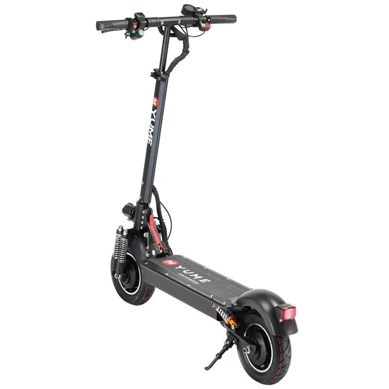 YUME Max Wheel fast fat tire off road 2 wheel folding shock absorbers electric scooter motorcycle 2000w adult