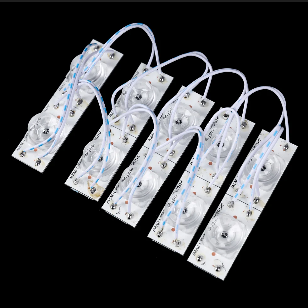 universal TV backlight led lamp bead 3v/6v with diffuser