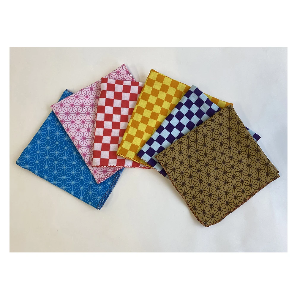 Safely ladies custom handkerchiefs custom color design with sensitive skin