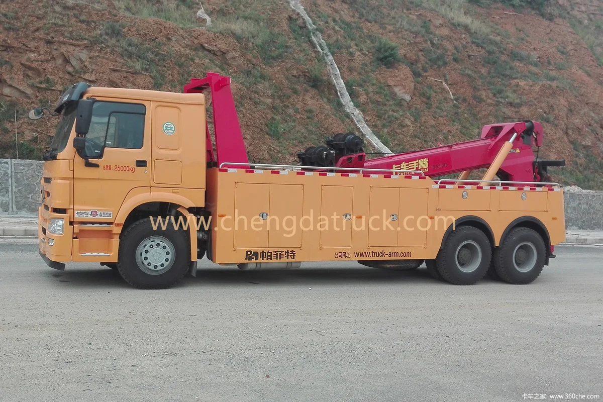 Sinotruk HOWO 6*4 8*4 40 тонн 50 60 большегрузный аварийно-спасательный грузовик буксирный для продажи
