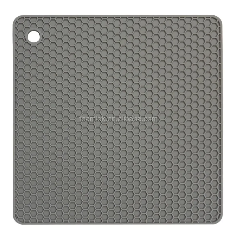 Wholesale silicone heat resistant honeycomb insulation cup mat non-slip table mat