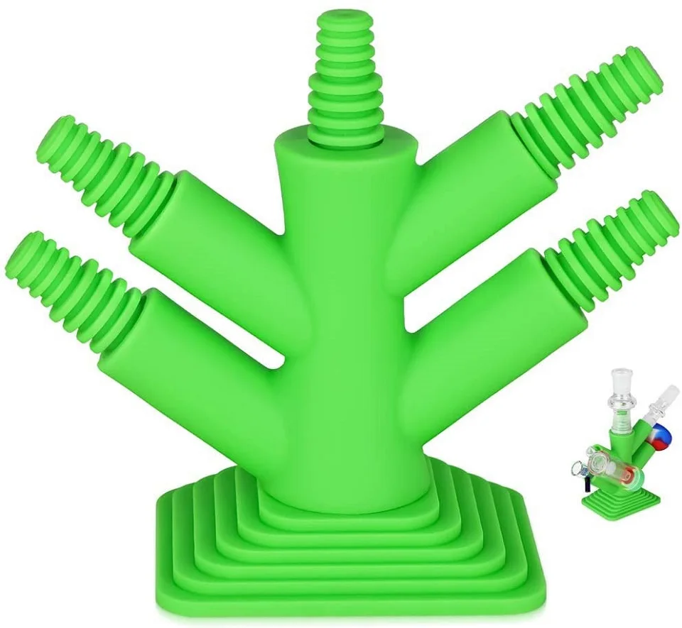 Promotional various durable using indoor home upgrade silicone banger stand exquisite