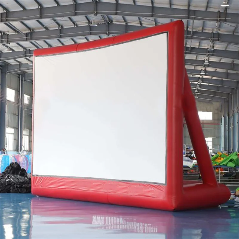 Inflatable Outdoor Air Screen 14FT 16FT 18FT Inflatable Movie Theater Screen