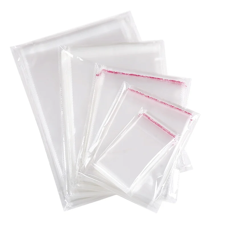Xiahong Factory hot selling low price self-adhesive seal clothes opp packing plastic bag  poly opp bags