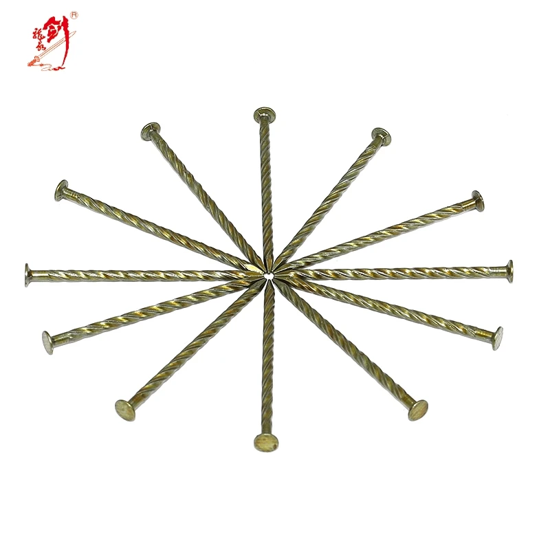 Sprial shank general home decoration floor nails building construction pallet nails