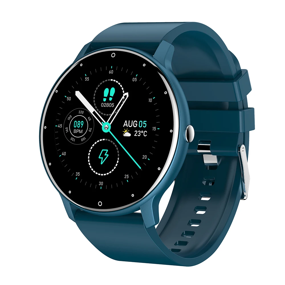 ZL02 oem Customized Dial Smart Watch Waterproof Heart Rate Sports Wrist Cheap Pedometer Private Model