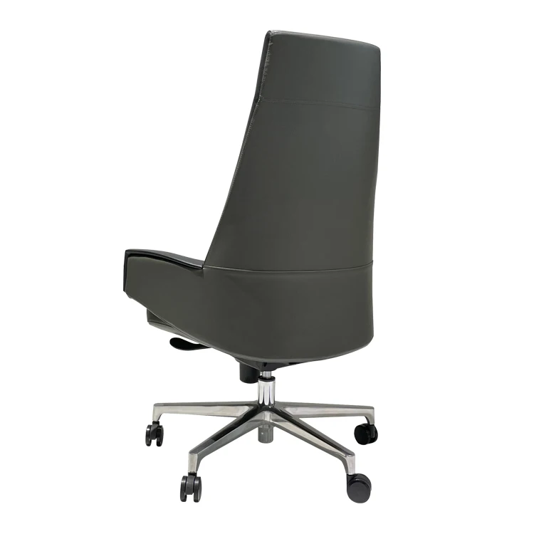 Hot New Products Pu Mute Universal Wheel Swivel Office Chair Leather Furniture