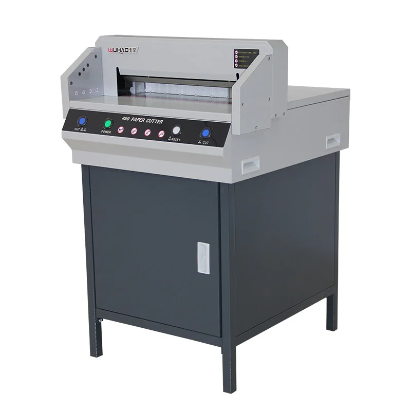 Wuhao 450mm 450V+ electric precise paper cutting machine paper cutter