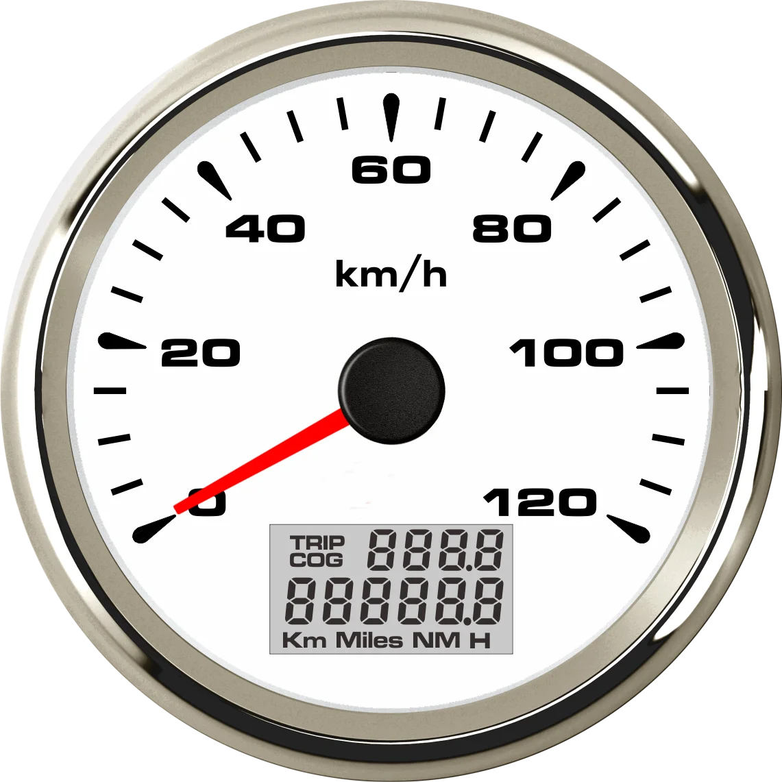 Универсальный GPS-спидометр, одометр, 85 мм, 120 км/ч, 12 В, 24 В