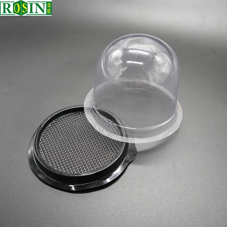 
in stock high quality mini round cake container plastic dome 